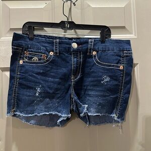 Denim Distressed Women Shorts Seven7 Casual Outdoors Summer Preppy